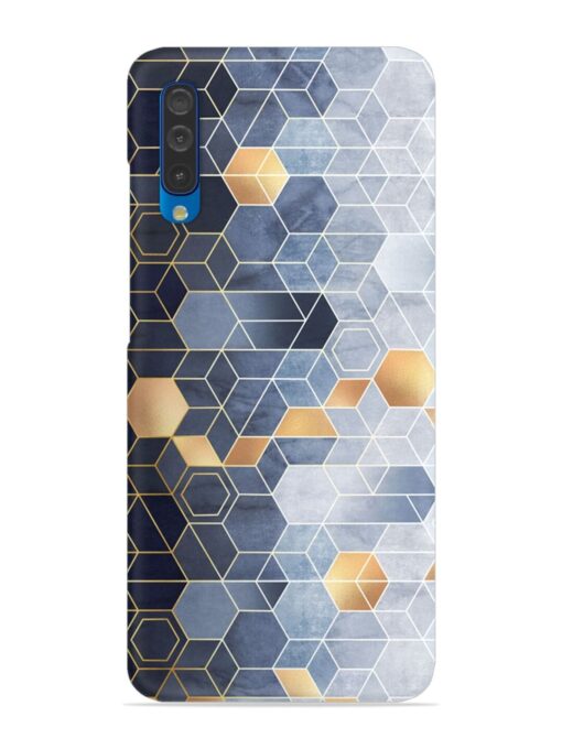 Geometric Abstraction Hexagons Snap Case for Samsung Galaxy A50