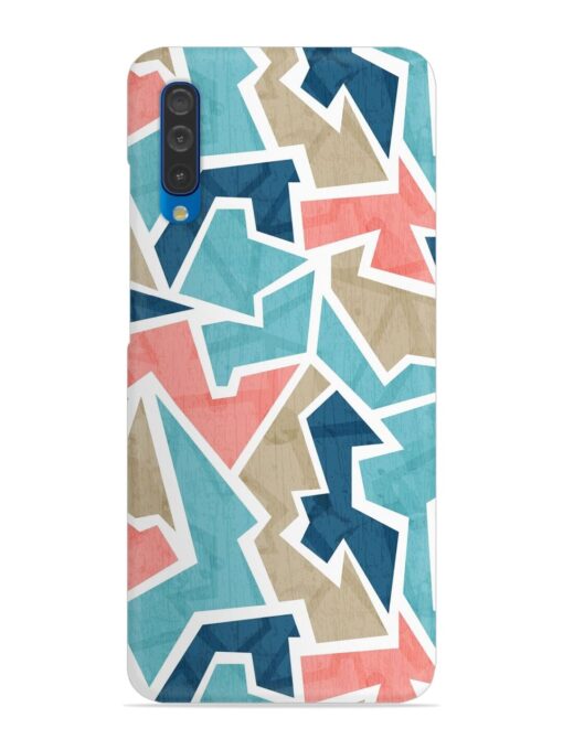 Vintage Geometric Triangle Snap Case for Samsung Galaxy A50