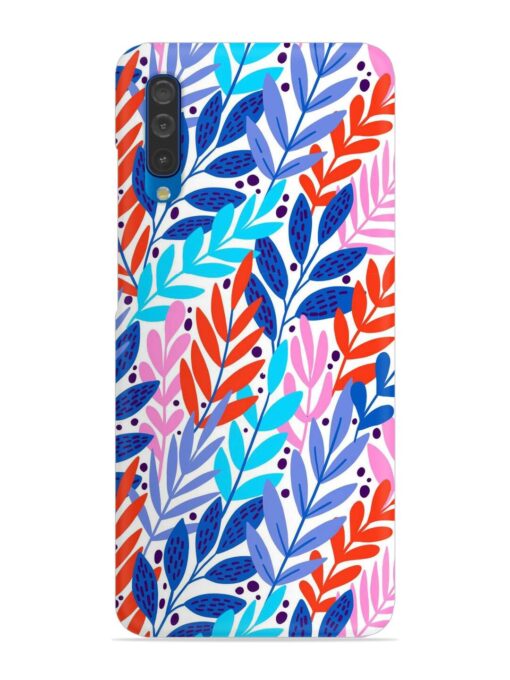 Bright Floral Tropical Snap Case for Samsung Galaxy A50 Zapvi