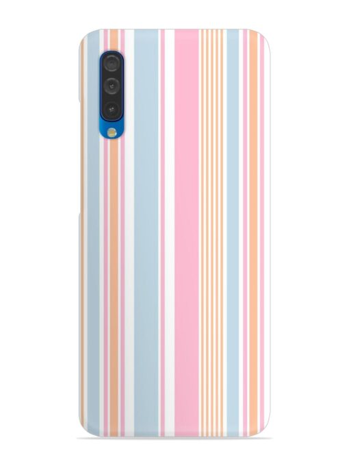 Stripe Seamless Pattern Snap Case for Samsung Galaxy A50