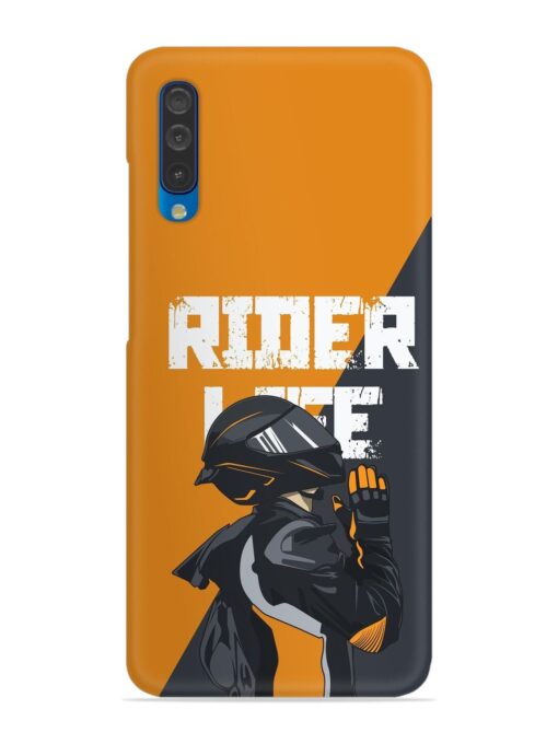 Rider Life Snap Case for Samsung Galaxy A50 Zapvi