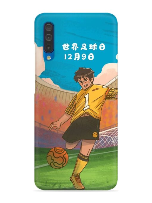 Soccer Kick Snap Case for Samsung Galaxy A50 Zapvi