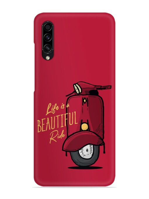 Life Is Beautiful Rides Snap Case for Samsung Galaxy A50S Zapvi