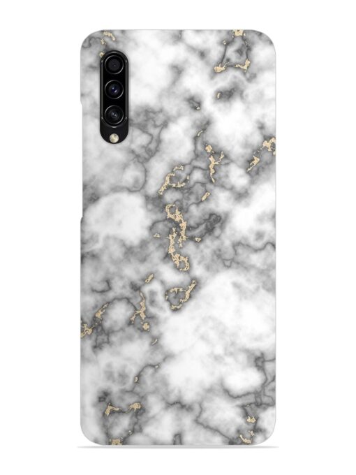 Gray And Gold Marble Snap Case for Samsung Galaxy A50S Zapvi