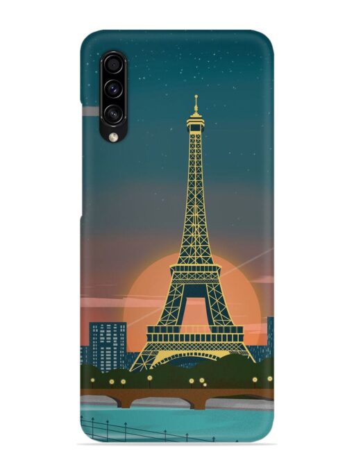 Scenery Architecture France Paris Snap Case for Samsung Galaxy A50S Zapvi