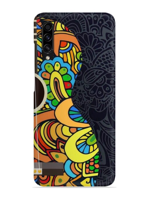 Guitar Vector Art Snap Case for Samsung Galaxy A50S Zapvi