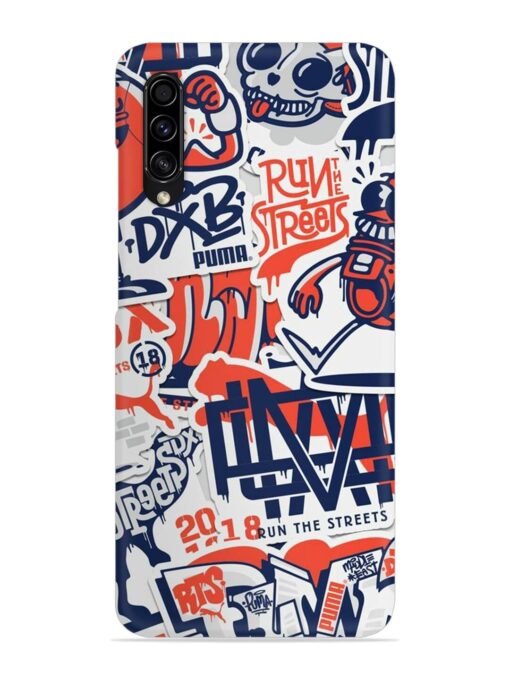 Run The Street Snap Case for Samsung Galaxy A50S Zapvi