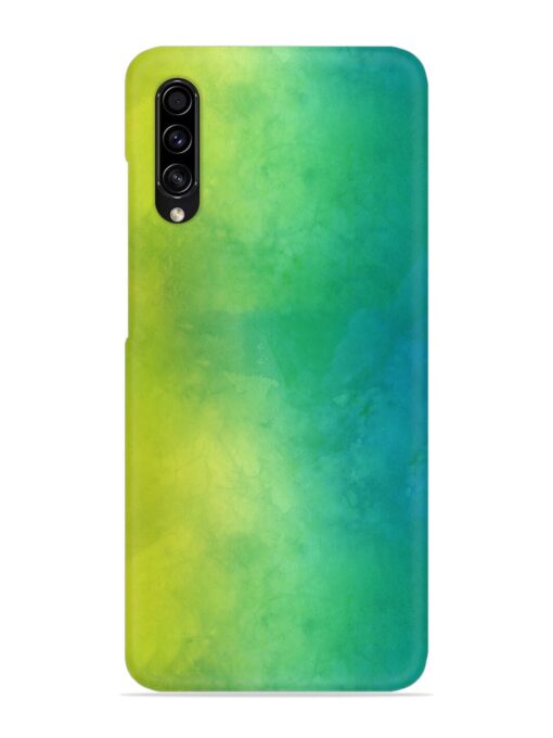 Yellow Green Gradient Snap Case for Samsung Galaxy A50S Zapvi