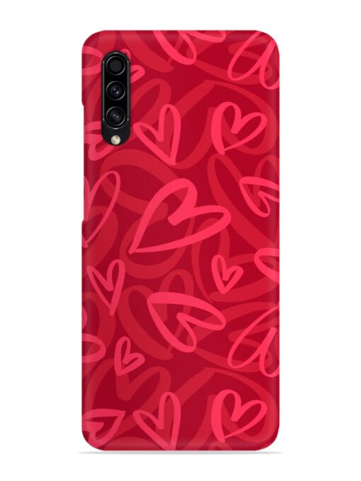 Seamless Romantic Pattern Snap Case for Samsung Galaxy A50S Zapvi