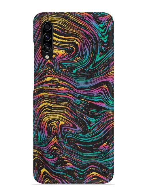 Abstract Liquid Colors Snap Case for Samsung Galaxy A50S Zapvi