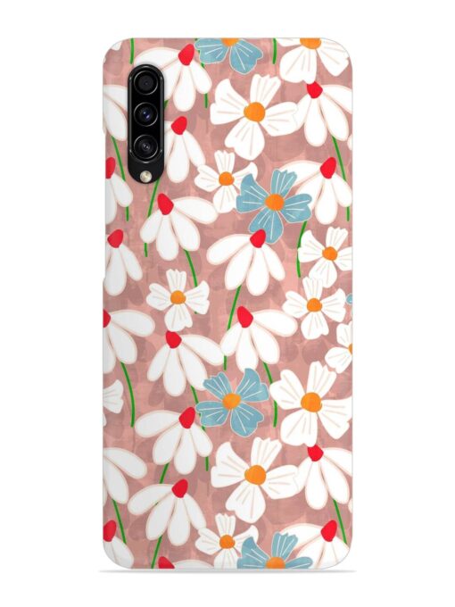 Abstract Petal Flowers Snap Case for Samsung Galaxy A50S Zapvi