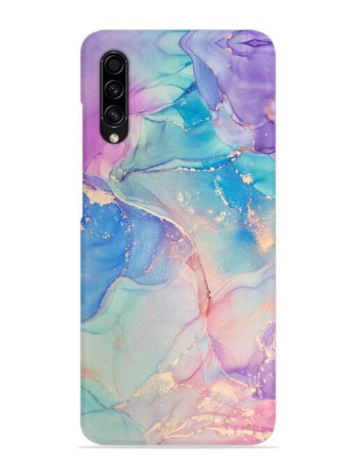 Alcohol Ink Colors Snap Case for Samsung Galaxy A50S Zapvi