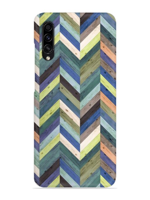 Chevron Random Color Snap Case for Samsung Galaxy A50S Zapvi