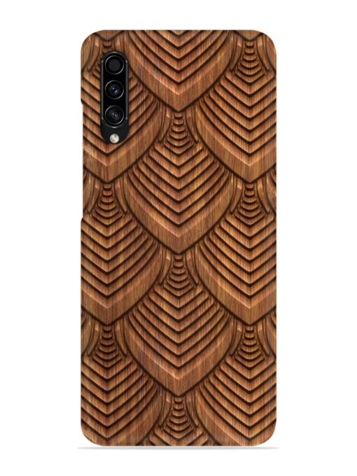 Carved Pattern On Snap Case for Samsung Galaxy A50S Zapvi