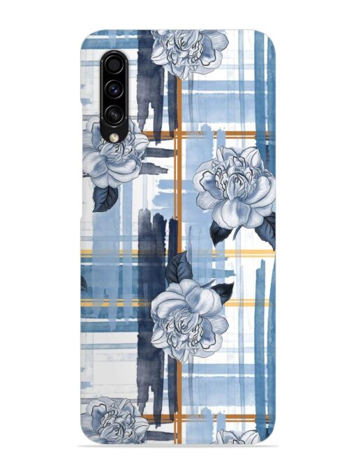 Watercolor Pattern Rose Snap Case for Samsung Galaxy A50S Zapvi