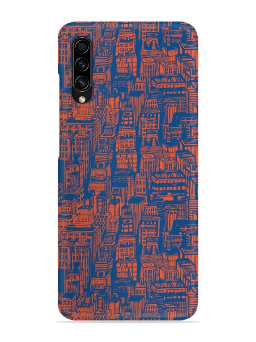 Hand Drawn Seamless Snap Case for Samsung Galaxy A50S Zapvi