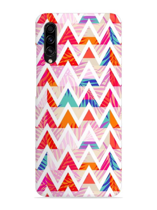 Abstract Triangle Background Snap Case for Samsung Galaxy A50S Zapvi