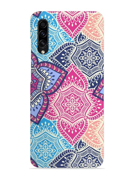 Ethnic Floral Seamless Snap Case for Samsung Galaxy A50S Zapvi