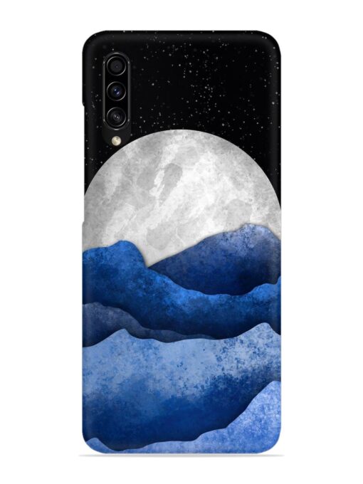 Full Moon Mountain Vector Snap Case for Samsung Galaxy A50S Zapvi