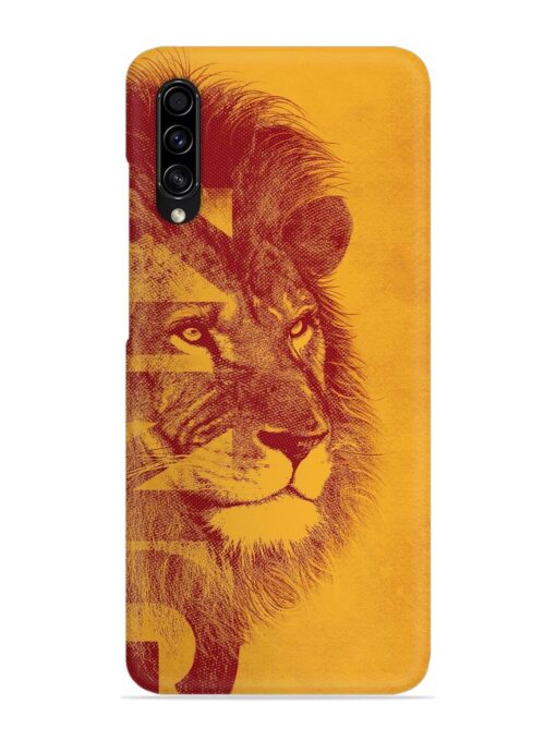 Gold Lion Crown Art Snap Case for Samsung Galaxy A50S Zapvi