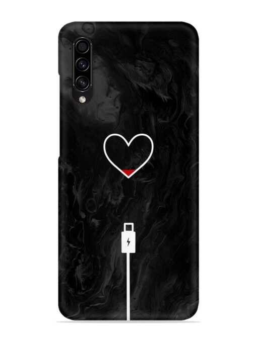 Heart Charging Vector Snap Case for Samsung Galaxy A50S Zapvi