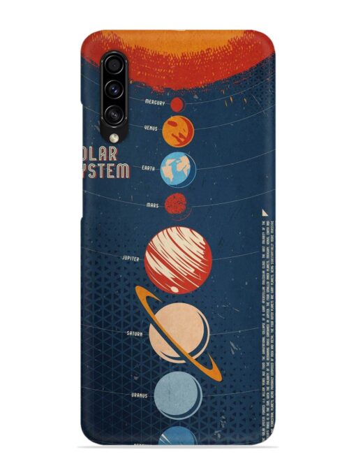 Solar System Vector Snap Case for Samsung Galaxy A50S Zapvi