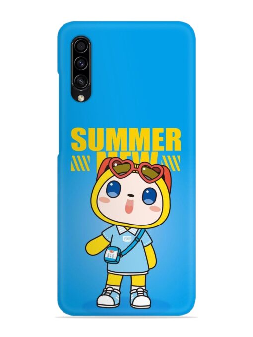 Summer Mew Cartoon Snap Case for Samsung Galaxy A50S