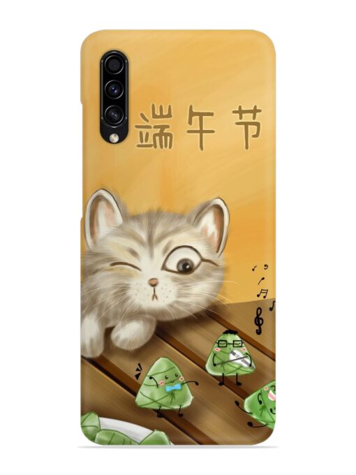 Cat Scorpion Dancing Snap Case for Samsung Galaxy A50S Zapvi