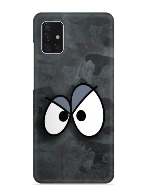 Big Eyes Night Mode Snap Case for Samsung Galaxy A51 Zapvi