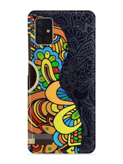 Guitar Vector Art Snap Case for Samsung Galaxy A51