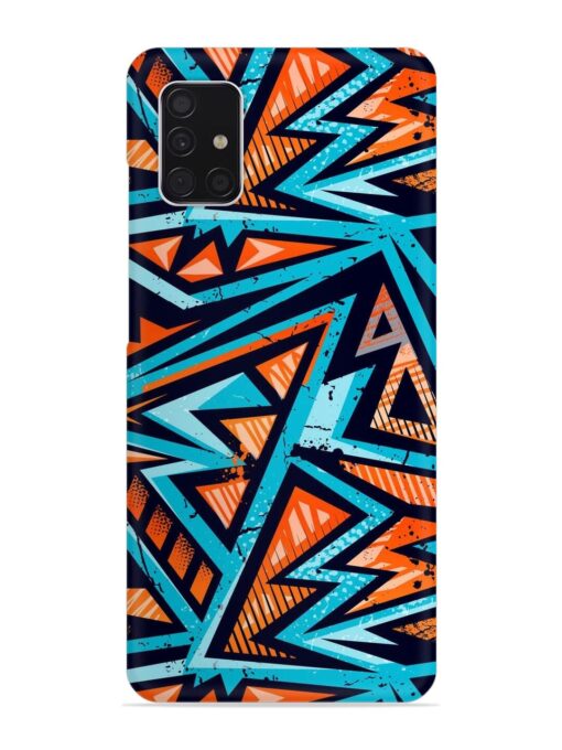 Abstract Seamless Grunge Snap Case for Samsung Galaxy A51 Zapvi