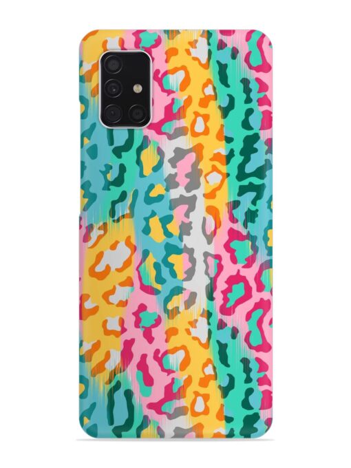 Seamless Vector Colorful Snap Case for Samsung Galaxy A51