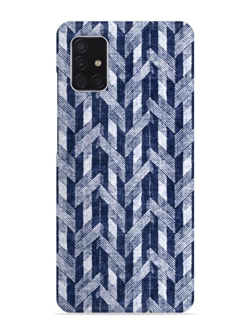 Abstract Herringbone Motif Snap Case for Samsung Galaxy A51 Zapvi