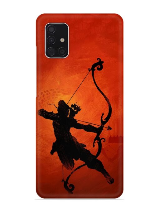 Illustration Lord Rama Snap Case for Samsung Galaxy A51 Zapvi