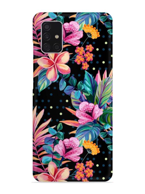 Seamless Floral Pattern Snap Case for Samsung Galaxy A51 Zapvi