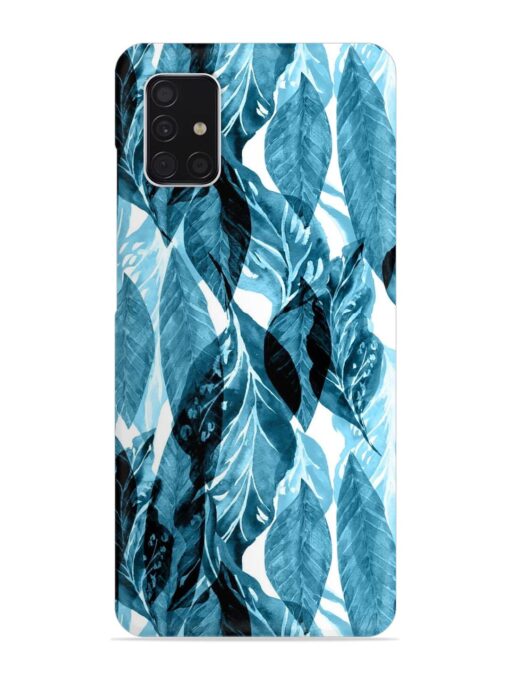 Leaves Pattern Jungle Snap Case for Samsung Galaxy A51