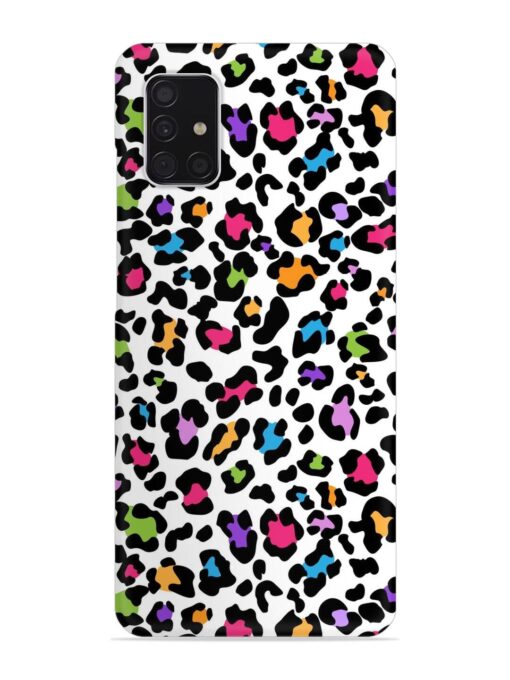 Seamless Leopard Pattern Snap Case for Samsung Galaxy A51 Zapvi