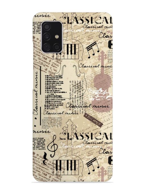 Classical Music Lpattern Snap Case for Samsung Galaxy A51