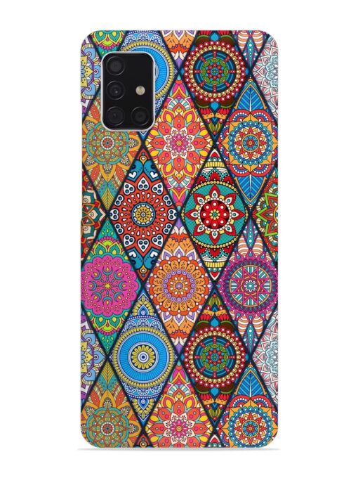 Seamless Tile Pattern Snap Case for Samsung Galaxy A51 Zapvi