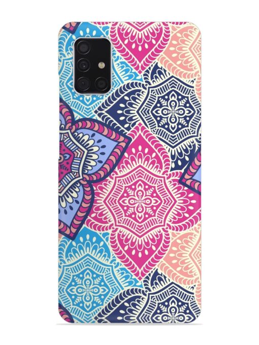 Ethnic Floral Seamless Snap Case for Samsung Galaxy A51 Zapvi