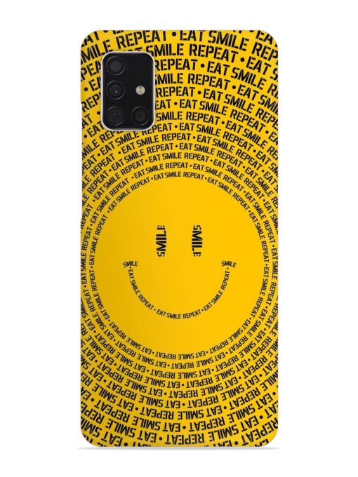 Smiley Snap Case for Samsung Galaxy A51 Zapvi