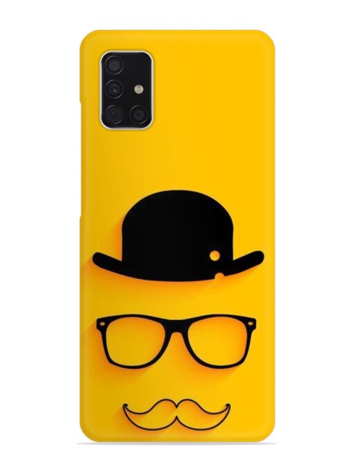 Classic Face Vector Snap Case for Samsung Galaxy A51 Zapvi