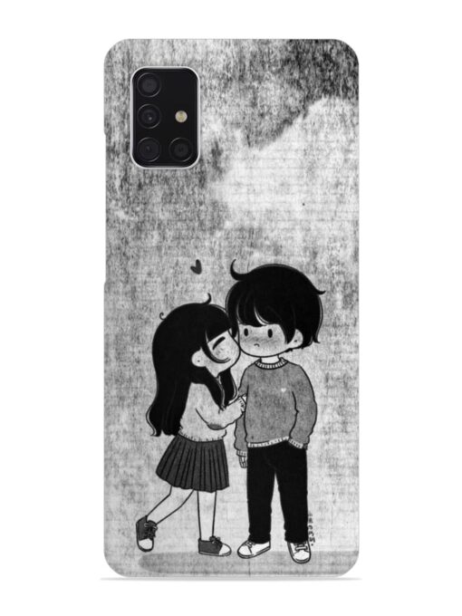 Couple Love Highlights Snap Case for Samsung Galaxy A51