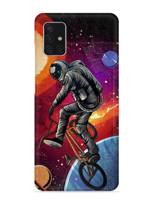 Super Eclipse Bmx Bike Snap Case for Samsung Galaxy A51 Zapvi