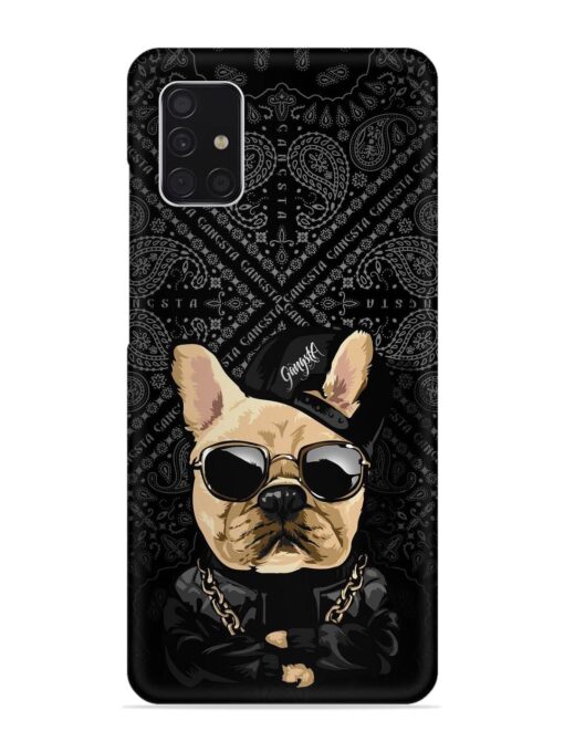 Gangsta Cool Sunglasses Dog Snap Case for Samsung Galaxy A51