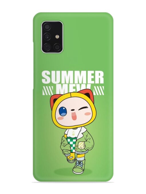 Summer Mew Snap Case for Samsung Galaxy A51 Zapvi