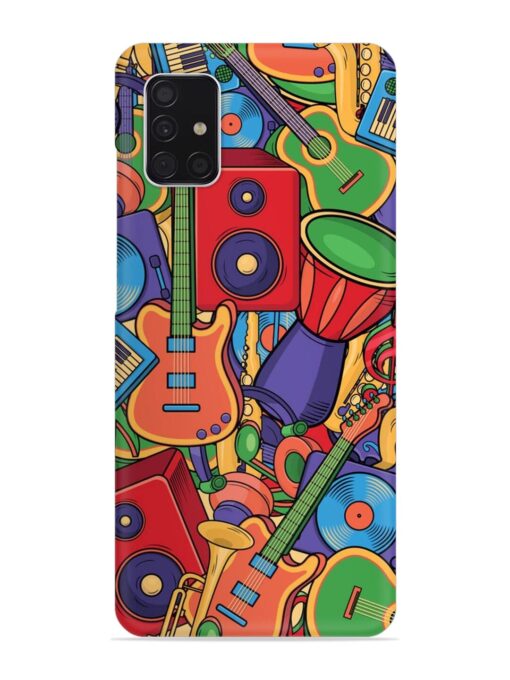 Colorful Music Art Snap Case for Samsung Galaxy A51 Zapvi