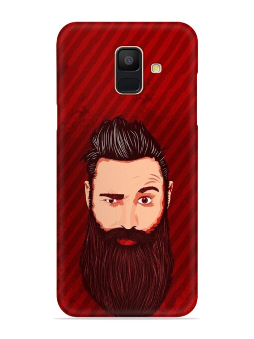 Beardo Man Snap Case for Samsung Galaxy A5 (2018) Zapvi