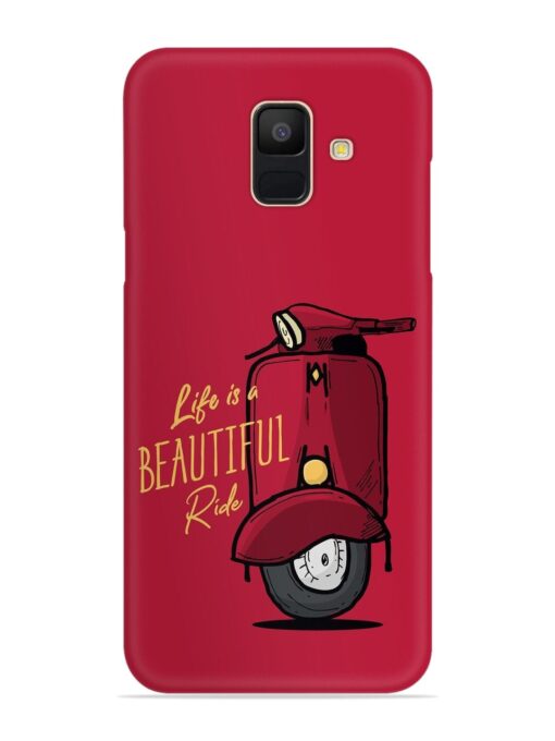 Life Is Beautiful Rides Snap Case for Samsung Galaxy A5 (2018) Zapvi