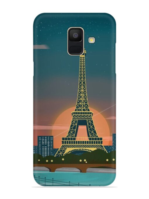 Scenery Architecture France Paris Snap Case for Samsung Galaxy A5 (2018) Zapvi